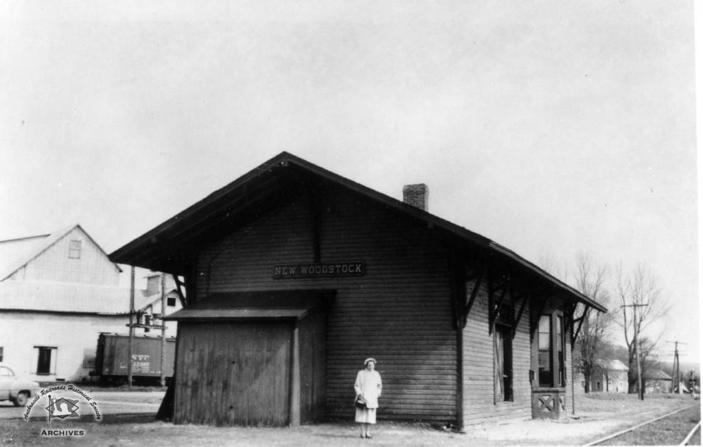 Lehigh Valley Station  at New Woodstock, NY - ARHS Digital Archive