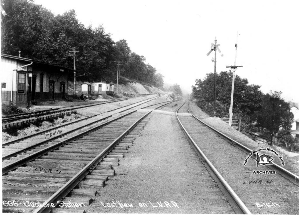 Lehigh Valley Station  at Quakake, PA - ARHS Digital Archive