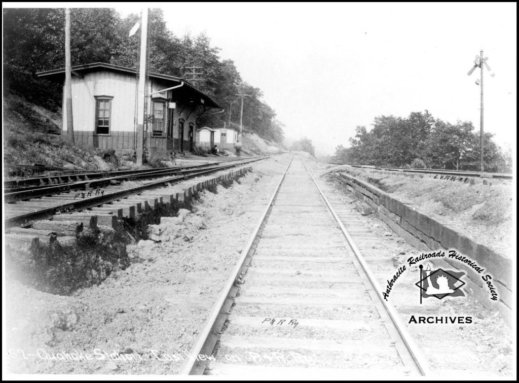 Lehigh Valley Station  at Quakake, PA - ARHS Digital Archive