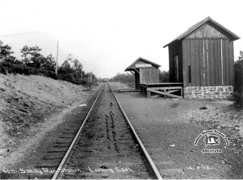 Lehigh Valley Station  at Sandy Run, PA - ARHS Digital Archive