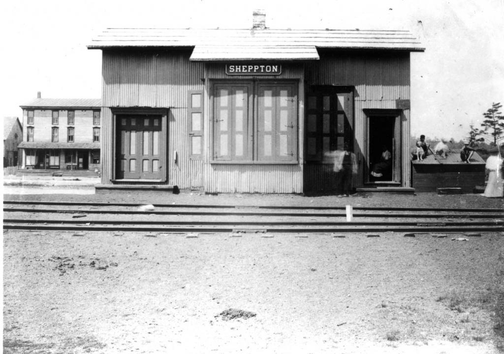Lehigh Valley Station  at Sheppton, PA - ARHS Digital Archive