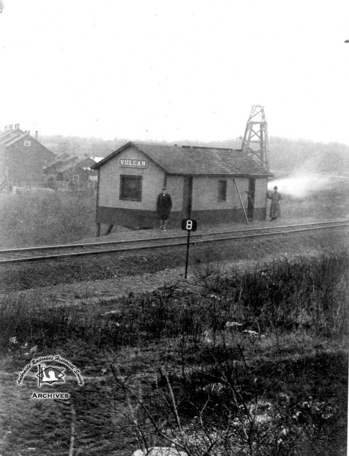 Lehigh Valley Station  at Vulcan, PA - ARHS Digital Archive