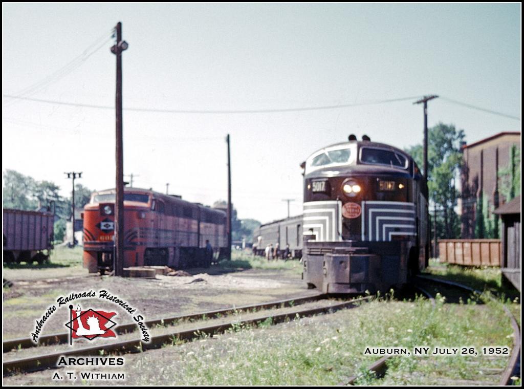 New York Central FM CFA20-4 5017 at Auburn, NY - ARHS Digital Archive