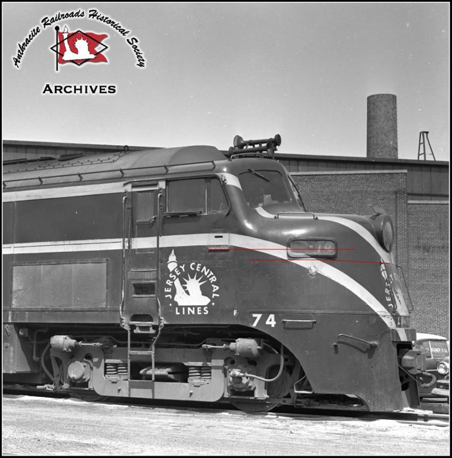 Central Railroad of New Jersey BLW DR 4-4-1500 74 at Unknown, US - ARHS Digital Archive