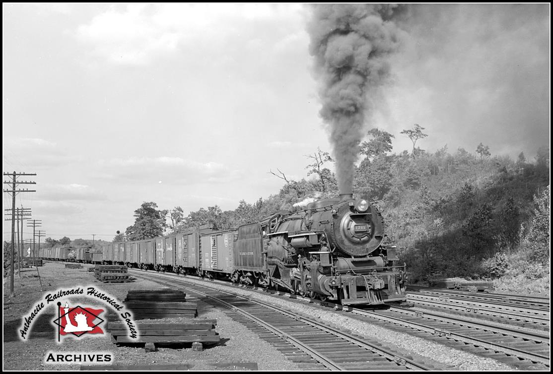 Delaware and Hudson ALCO 2-8-0 1211 at Unknown, US - ARHS Digital Archive