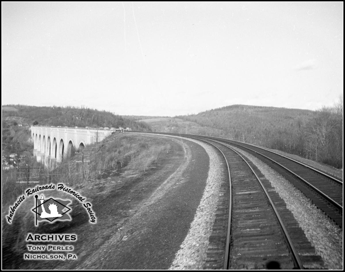 Delaware, Lackawanna and Western Bridge  at Nicholson, PA - ARHS Digital Archive