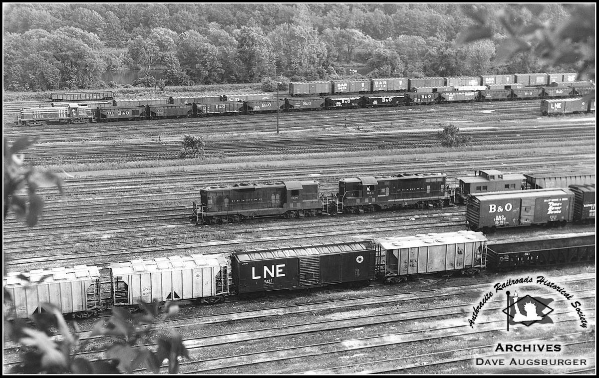 Central Railroad of New Jersey Yard  at Allentown, PA - ARHS Digital Archive