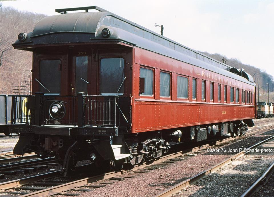 Lehigh Valley Passenger 353 at Allentown, PA - ARHS Digital Archive