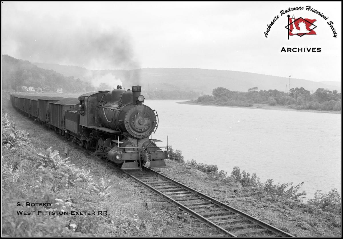 West Pittston and Exeter ALCO 0-6-0 4 at Coxton, PA - ARHS Digital Archive