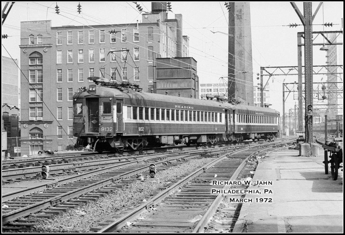 Reading Passenger 9132 at Philadelphia, PA - ARHS Digital Archive