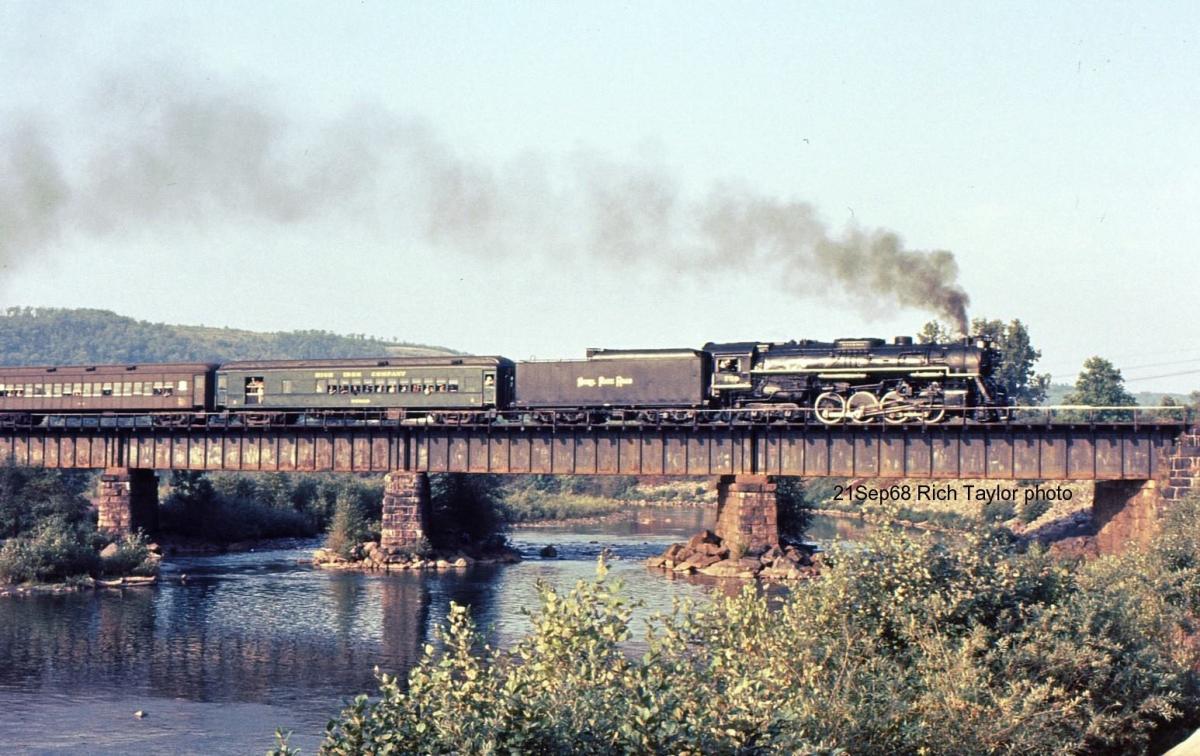 Nickel Plate Road LLW 2-8-4 759 at Weissport, PA - ARHS Digital Archive