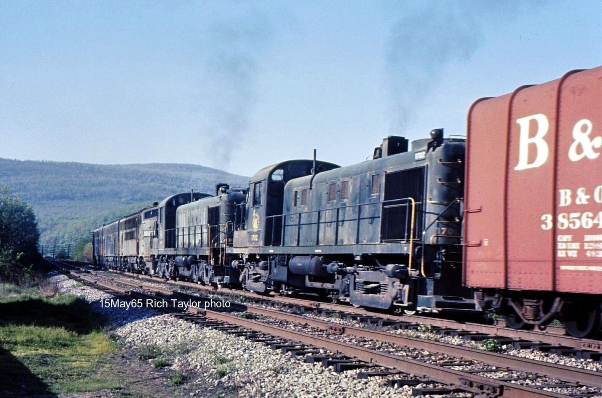 Central Railroad of New Jersey ALCO RS3 1702 at Lehighton, PA - ARHS Digital Archive