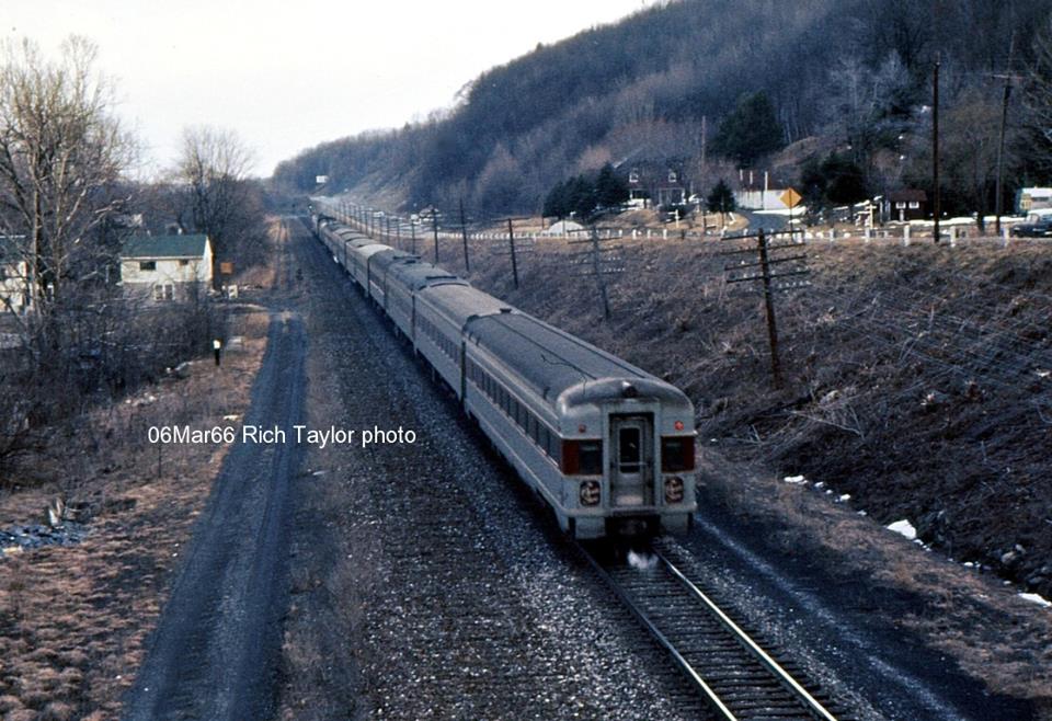 Erie Lackawanna Passenger  at Slateford, PA - ARHS Digital Archive