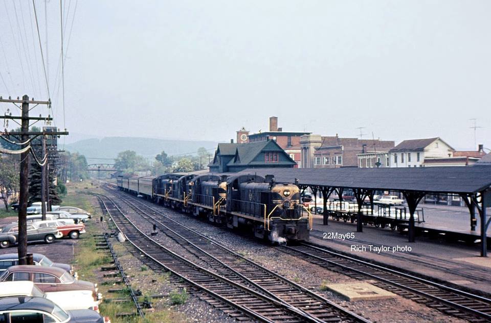 Erie Lackawanna Alco Rs3 At East Stroudsburg Pa Arhs Digital Archive