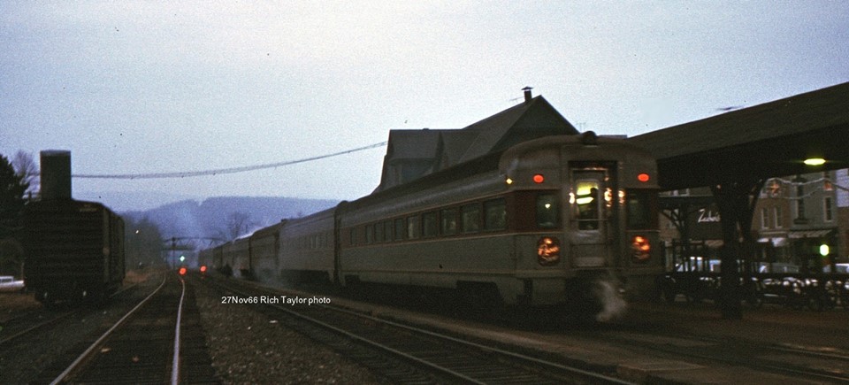 Erie Lackawanna Passenger  at East Stroudsburg, PA - ARHS Digital Archive