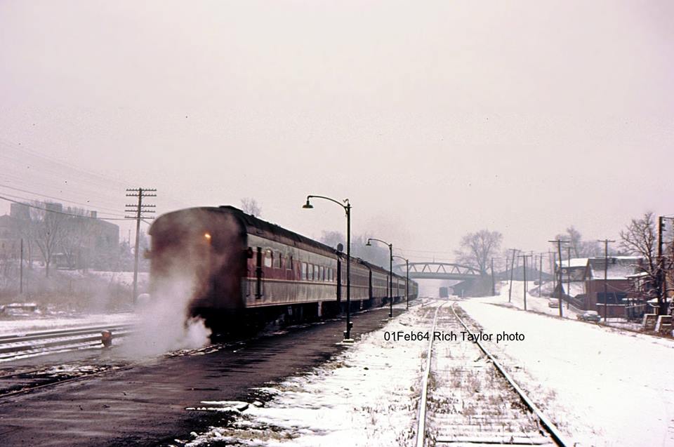 Erie Lackawanna Passenger  at East Stroudsburg, PA - ARHS Digital Archive