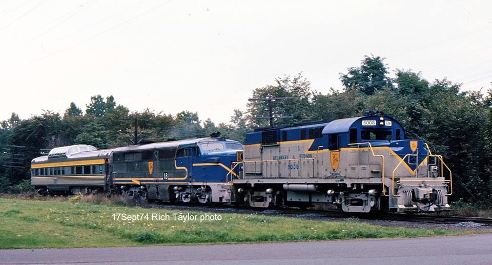 Delaware and Hudson ALCO RS11 5008 at Unknown, US - ARHS Digital Archive