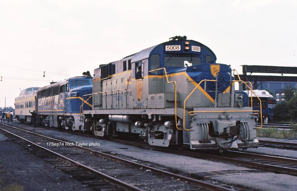 Delaware and Hudson ALCO RS11 5008 at Colonie, NY - ARHS Digital Archive