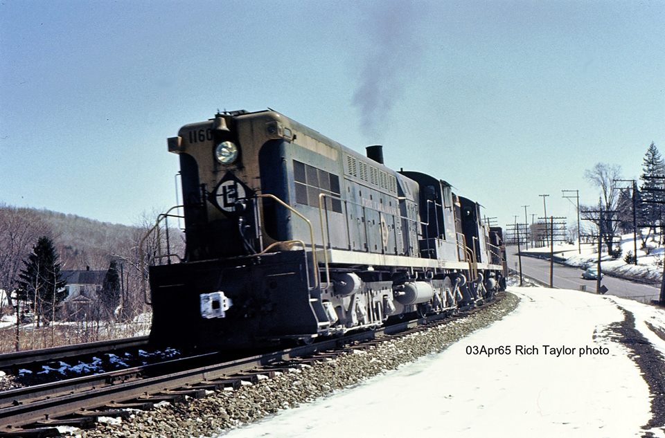Erie Lackawanna BLW DRS 6-6-1500  at Moscow, PA - ARHS Digital Archive