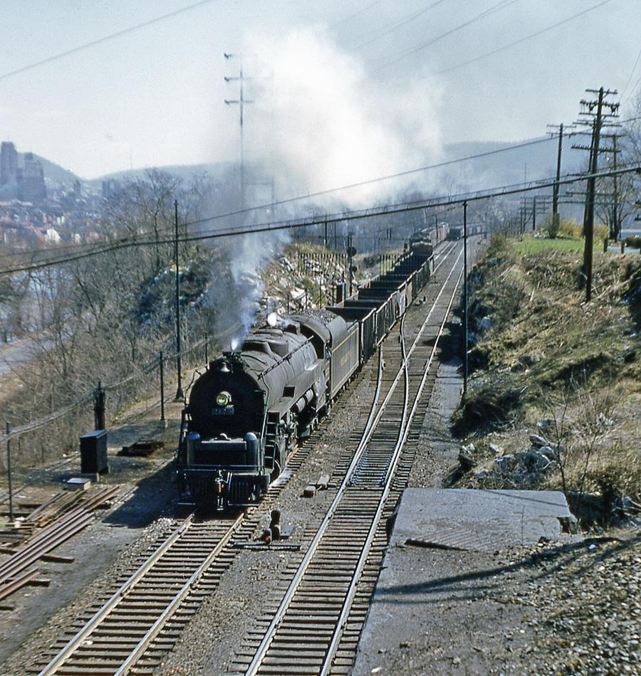 Reading RDG 4-8-4 T-1 2124 at West Reading, PA - ARHS Digital Archive