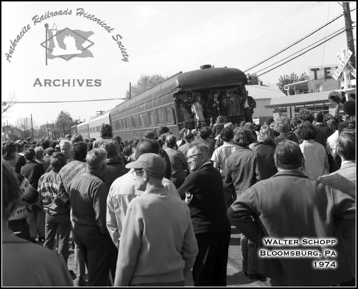 Pennsylvania Passenger 120 at Bloomsburg, PA - ARHS Digital Archive