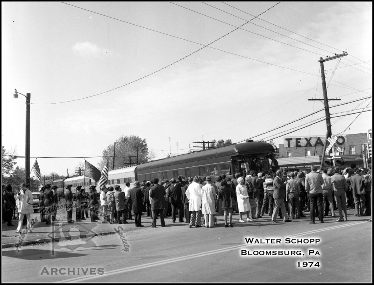 Pennsylvania Passenger 120 at Bloomsburg, PA - ARHS Digital Archive
