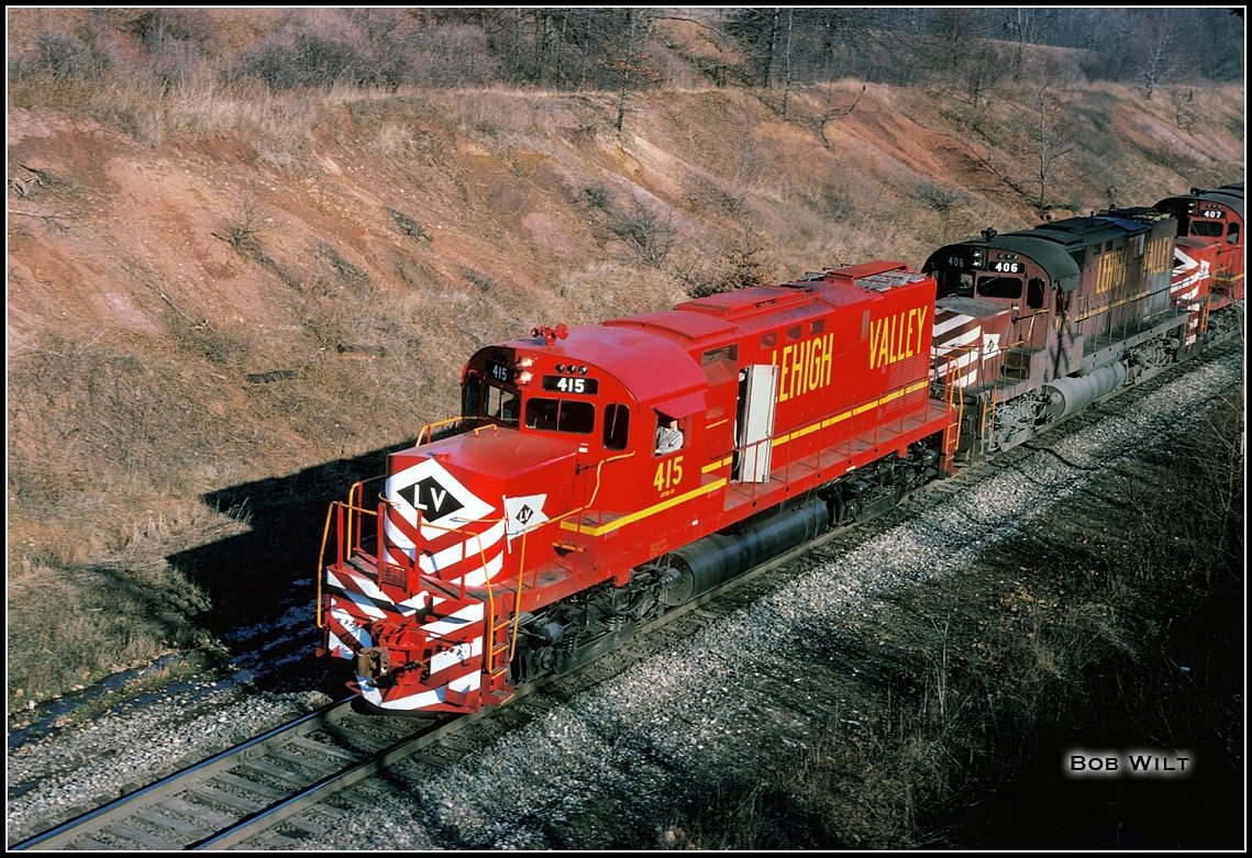 Lehigh Valley ALCO C420 415 at Unknown, US - ARHS Digital Archive
