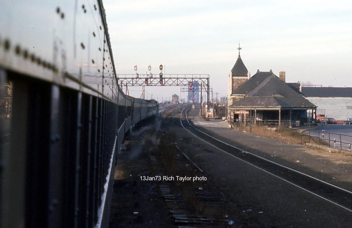 Central Railroad of New Jersey Passenger  at Bayonne, NJ - ARHS Digital Archive