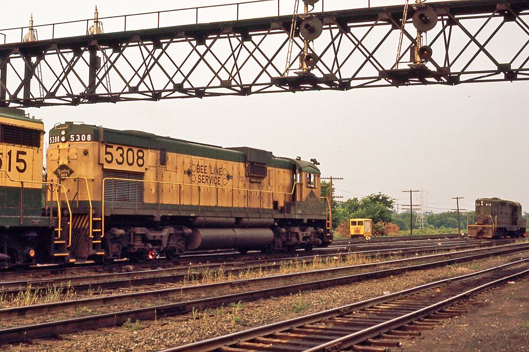 Reading ALCO C630 5308 at King of Prussia, PA - ARHS Digital Archive