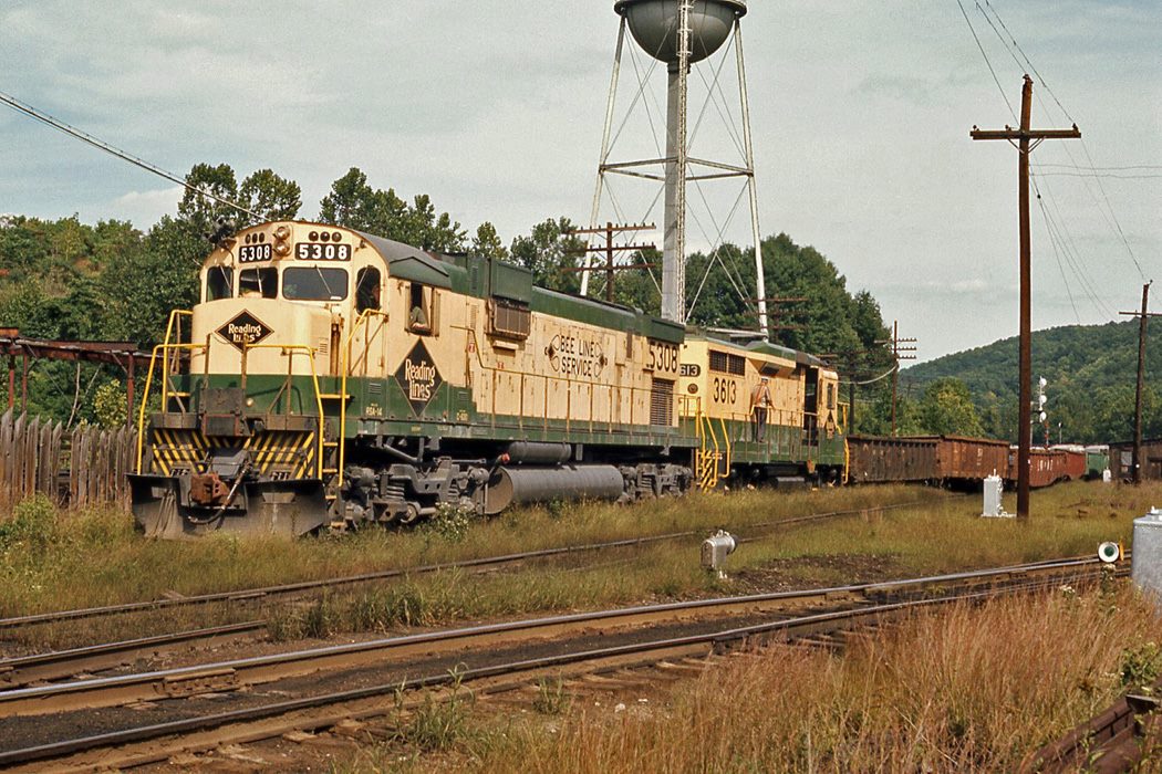 Reading ALCO C630 5308 at Allentown, PA - ARHS Digital Archive