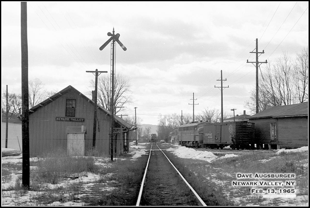 Lehigh Valley EMD F3A  at Newark Valley, NY - ARHS Digital Archive