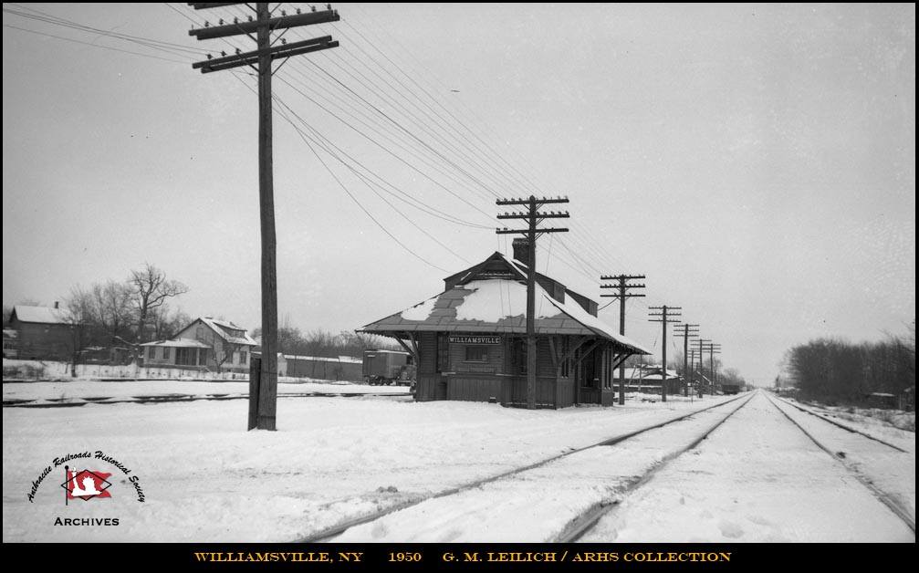 Lehigh Valley Station  at Williamsville, NY - ARHS Digital Archive