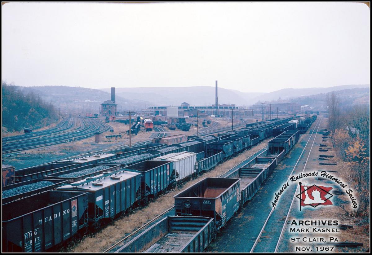 Reading Yard  at St. Clair, PA - ARHS Digital Archive