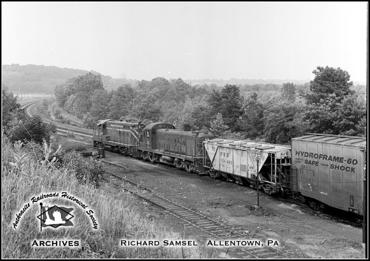 Central Railroad of New Jersey ALCO RSD-4 1604 at Allentown, PA - ARHS Digital Archive
