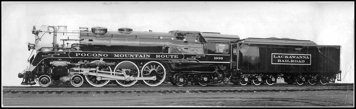 Delaware, Lackawanna and Western ALCO 4-6-4 1939 at Unknown, US - ARHS Digital Archive