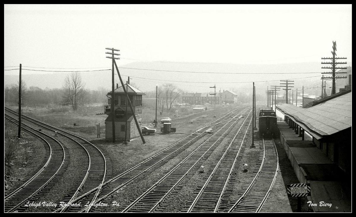 Lehigh Valley Station  at Lehighton, PA - ARHS Digital Archive