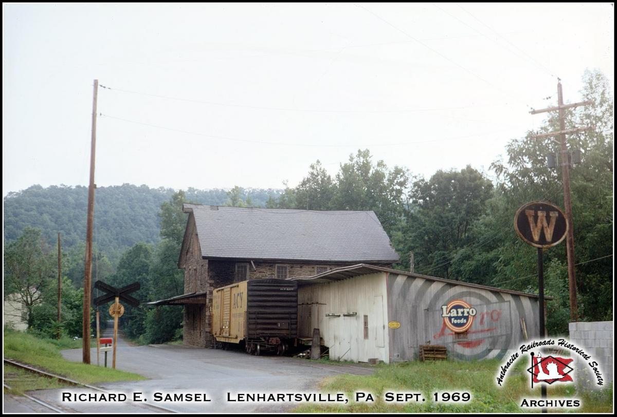 Reading Box  at Lenhartsville, MD - ARHS Digital Archive