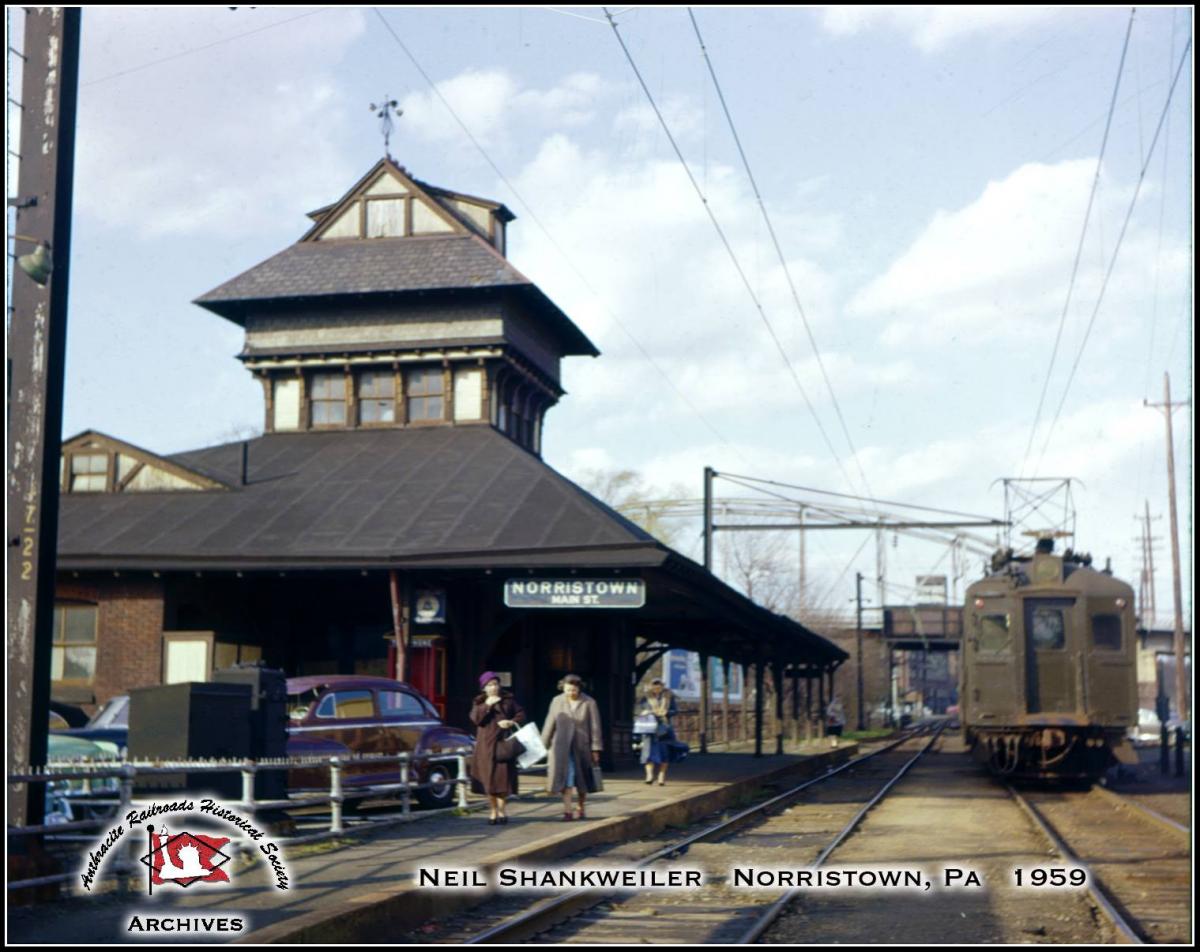 Reading Station  at Norristown, PA - ARHS Digital Archive