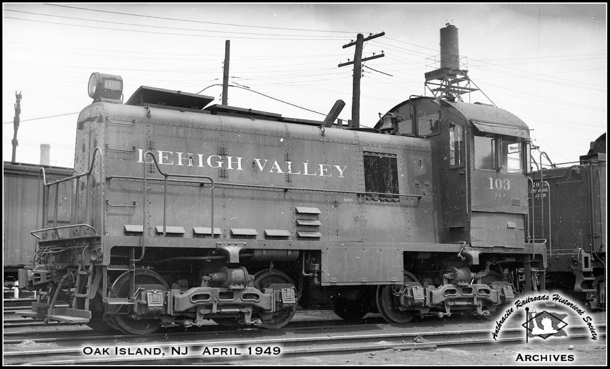 Lehigh Valley ALCO 300 103 at Oak Island, NJ - ARHS Digital Archive
