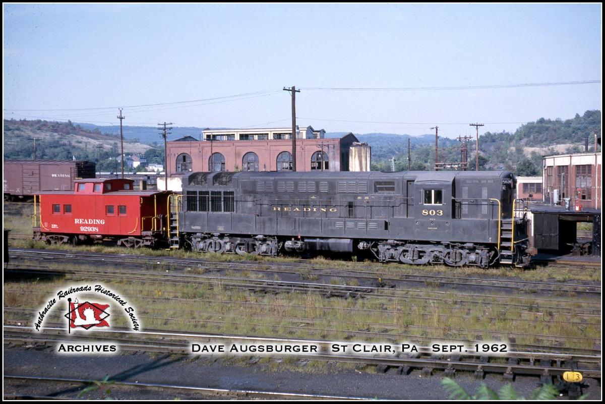 Reading FM H24-66 803 at St. Clair, PA - ARHS Digital Archive