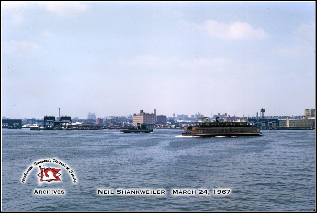 Erie Lackawanna Tug Boat  at Jersey City, NJ - ARHS Digital Archive