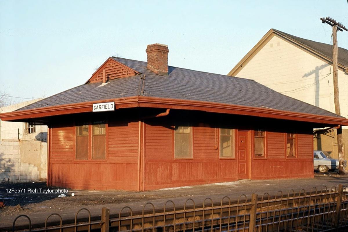 Erie Lackawanna Station  at Garfield, NJ - ARHS Digital Archive