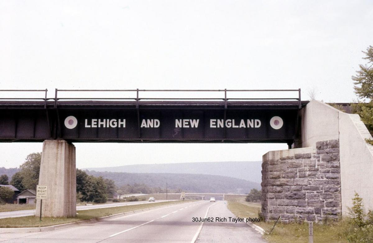 Lehigh and New England Bridge  at Columbia, NJ - ARHS Digital Archive