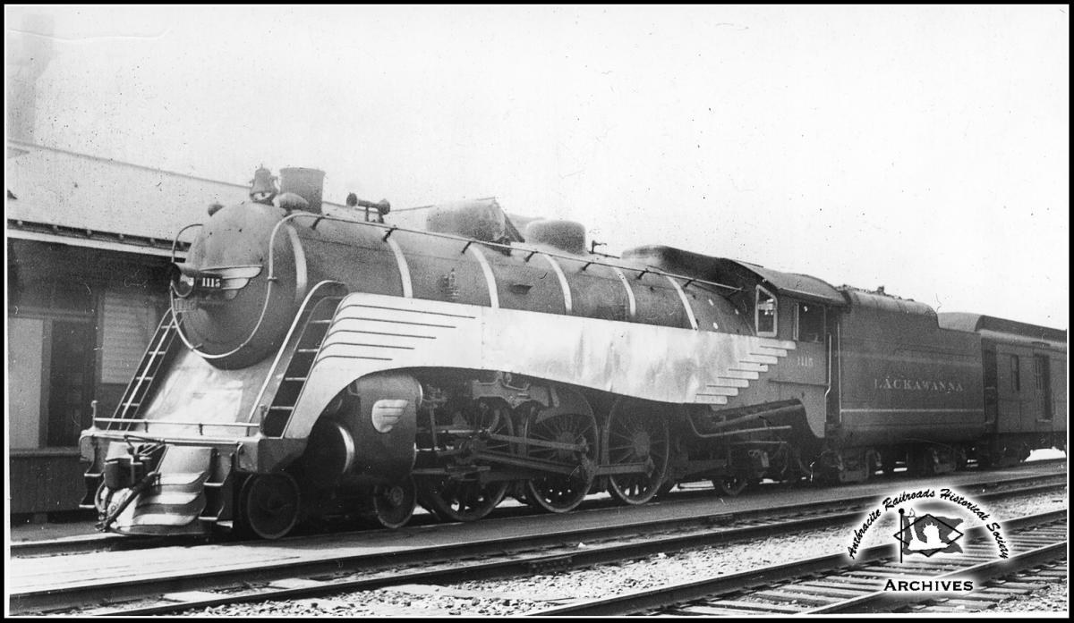 Delaware, Lackawanna and Western ALCO 4-6-2 1115 at Unknown, US - ARHS Digital Archive