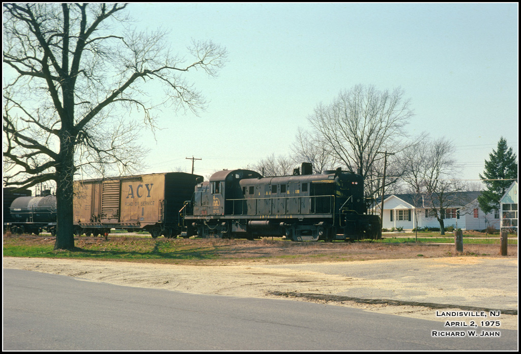 Central Railroad of New Jersey ALCO RS3 1701 at Landisville, NJ - ARHS Digital Archive
