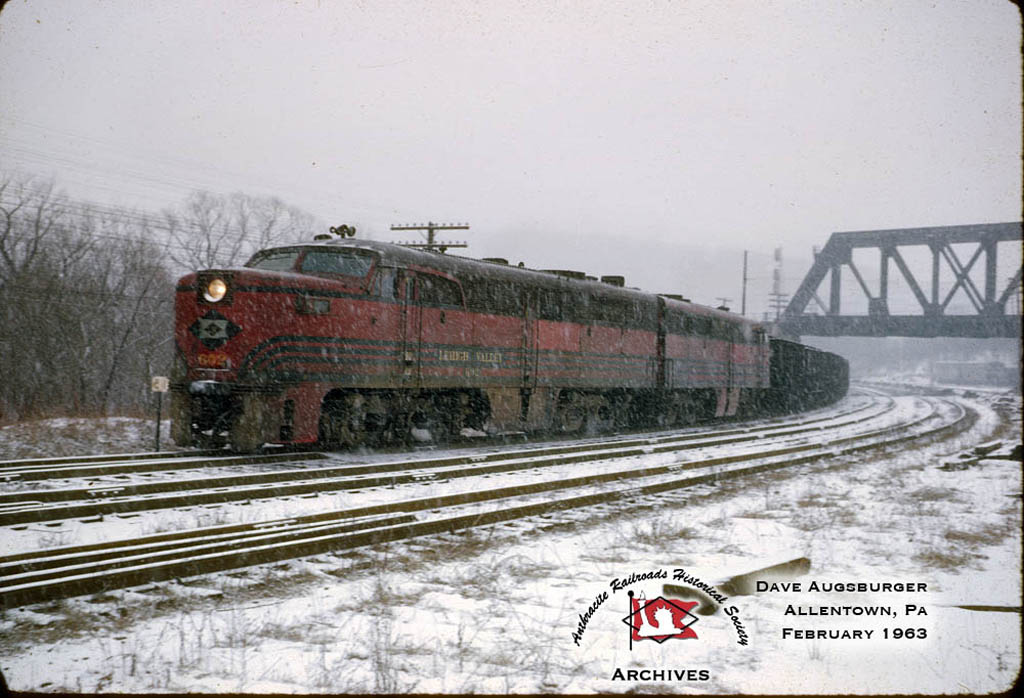 Lehigh Valley ALCO PA1 602 at Allentown, PA - ARHS Digital Archive