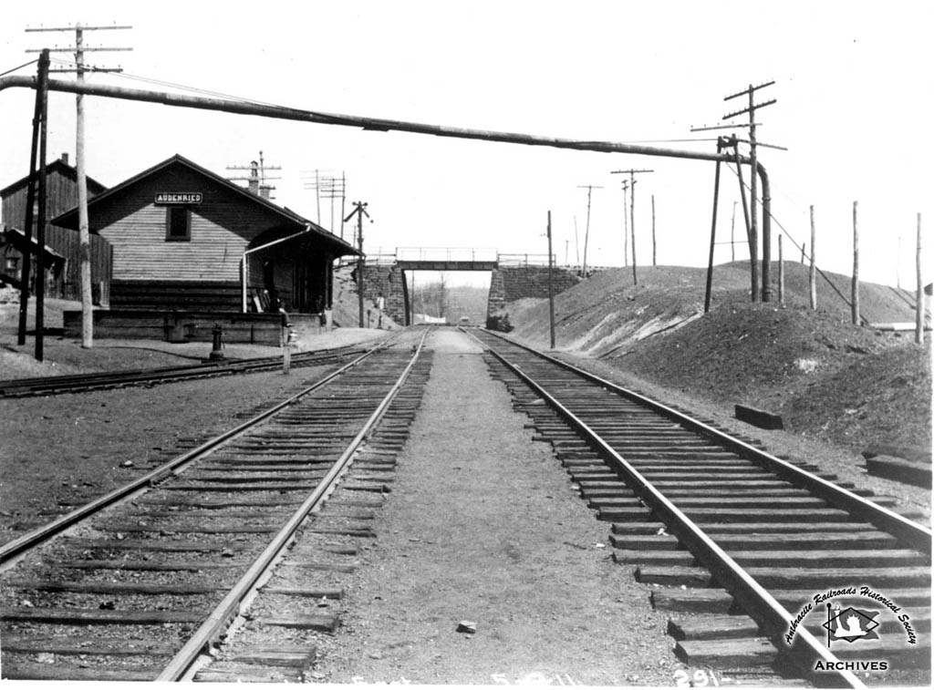 Lehigh Valley Station  at Audenried, PA - ARHS Digital Archive