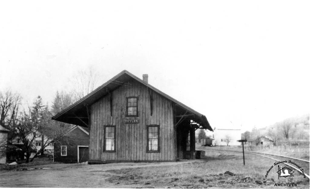 Lehigh Valley Station  at Cuyler, NY - ARHS Digital Archive