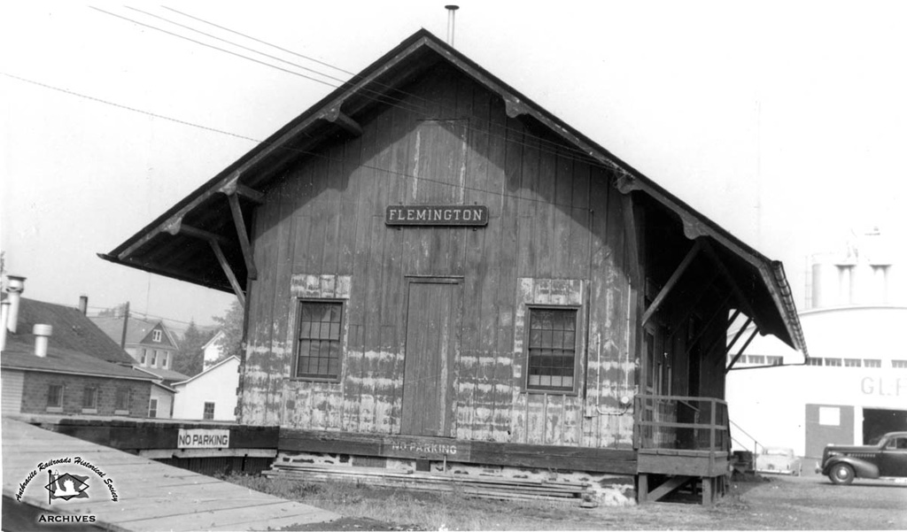 Lehigh Valley Station  at Flemington, NJ - ARHS Digital Archive