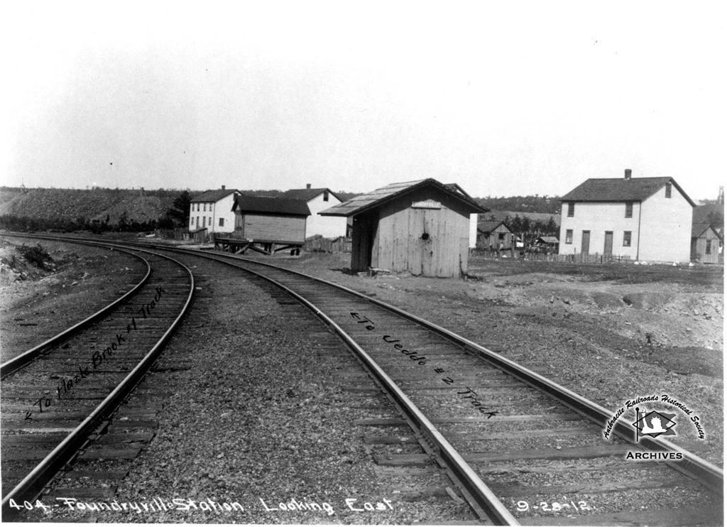 Lehigh Valley Station  at Foundryville, PA - ARHS Digital Archive